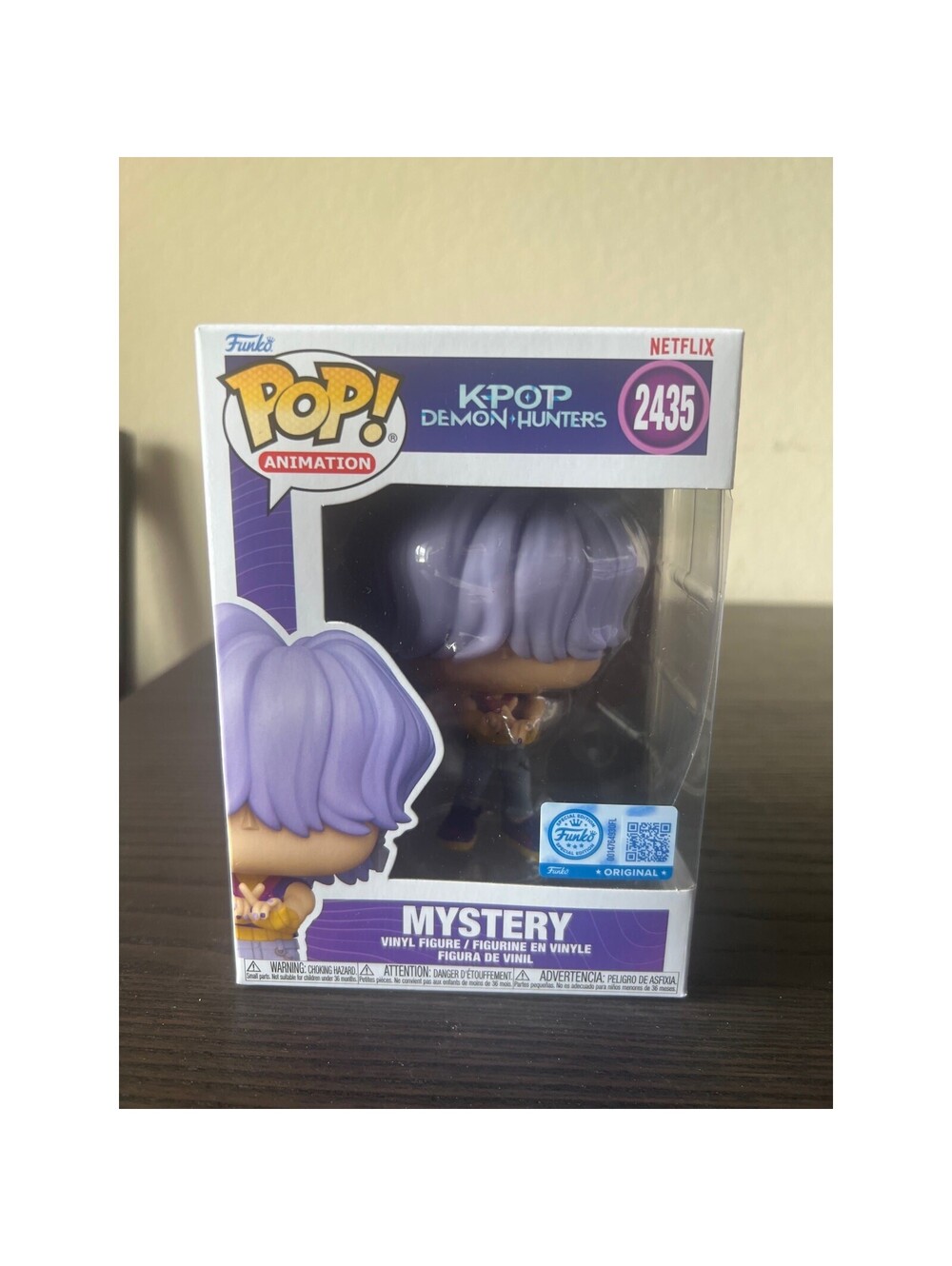 EXCLUSIVE Mystery K-Pop Demon Hunters Funko Pop #2435 Saja Boys Huntr/X Soda Pop